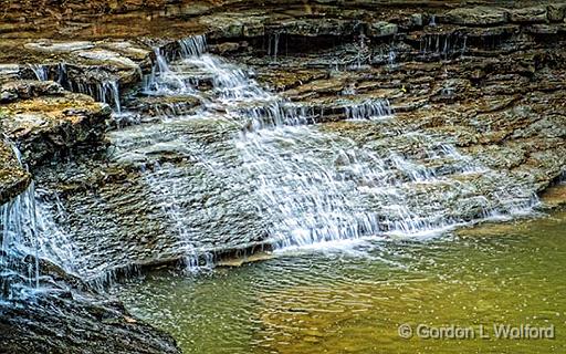 Sharon Creek Cascade_DSCF06066.jpg - Photographed in Sharon Woods at Cincinnati, Ohio, USA.